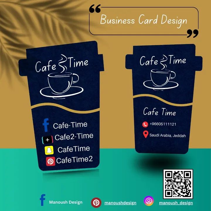تصميم بزنس كارد (كرت الأعمال) احترافي 